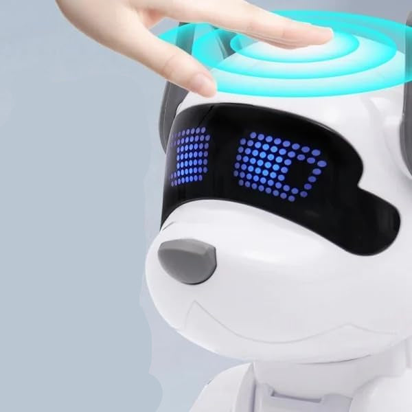 Interactive RC Robot Dog – Smart, Programmable Toy with Sound & LED Eyes KidzlyKids