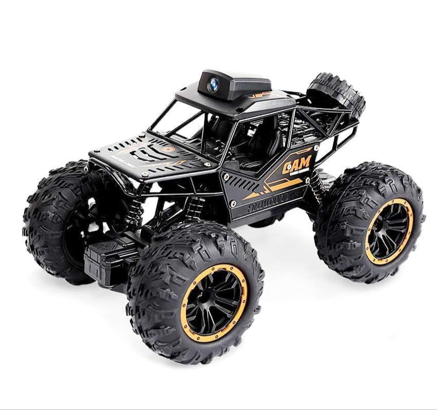 RC Car with 720P HD Camera – 1/18 Scale Off-Road Truck, WiFi FPV, for Kids & Adults (Multicolor) KidzlyKids