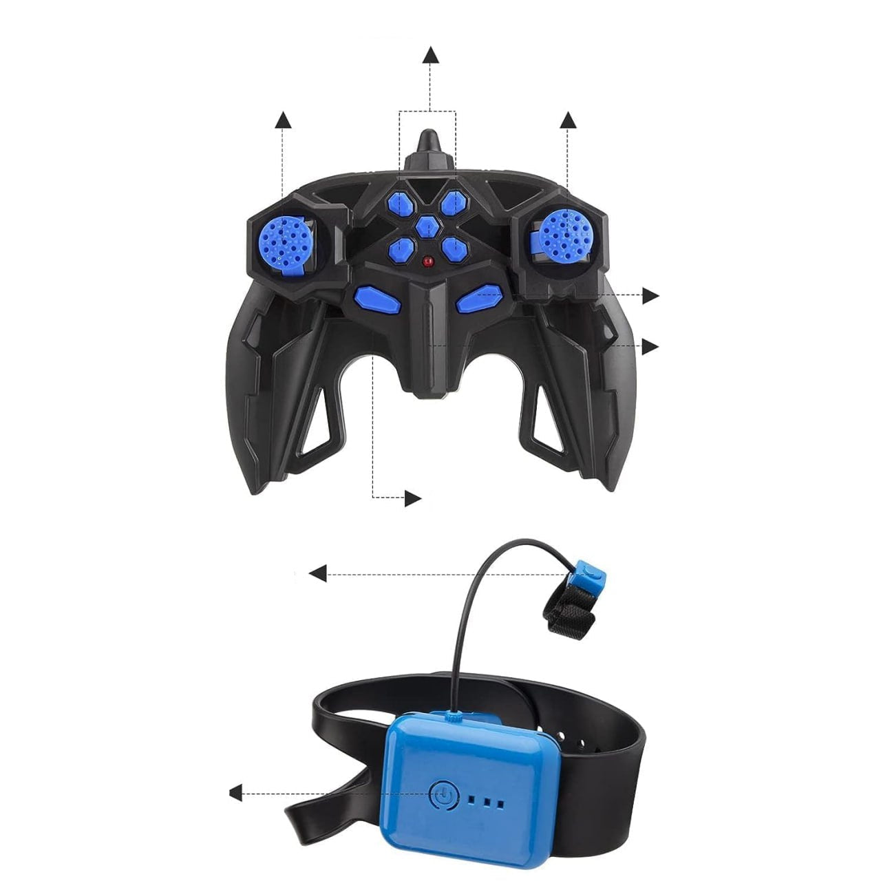RC Stunt Car – 4WD 360° Flip Remote Toy with Lights & Music (Multicolor) KidzlyKids
