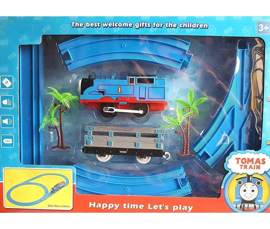 Engineering Track Train Set – Educational Construction Parking Lot Toy for Kids KidzlyKids