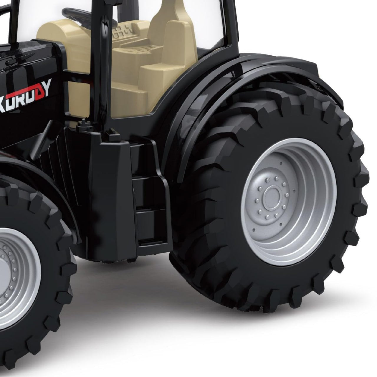 Diecast Farm Tractor Toy – Friction-Powered with Lights & Sounds KidzlyKids