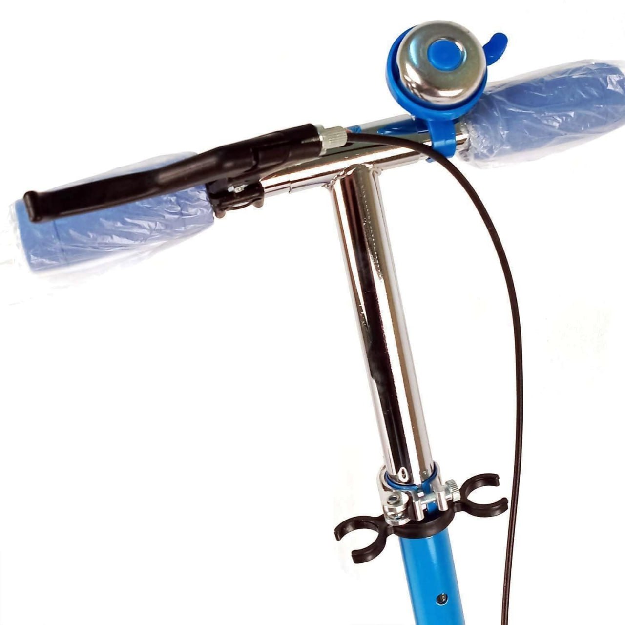 Foldable 3-Wheel Kick Scooter – Adjustable Handlebar, Brake, Bell & Light-Up Wheels KidzlyKids