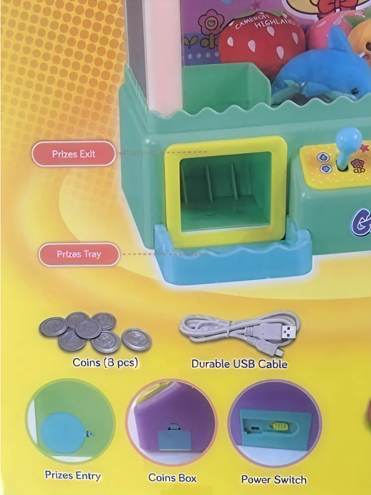 Candy Claw Machine Toy