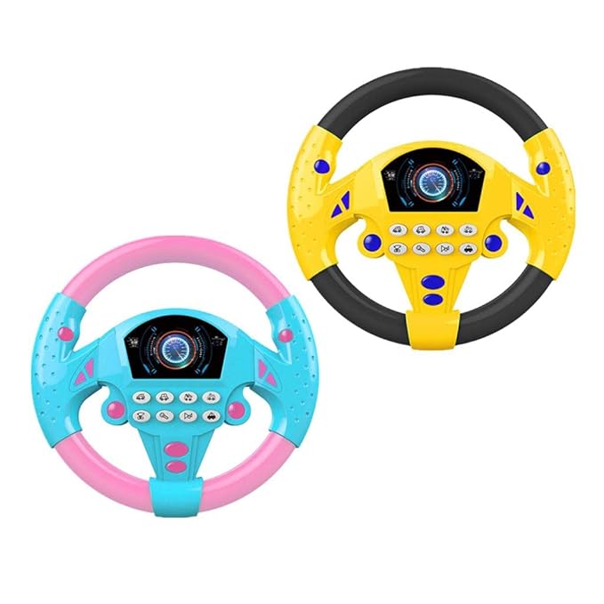 Simulated Steering Wheel Toy KidzlyKids