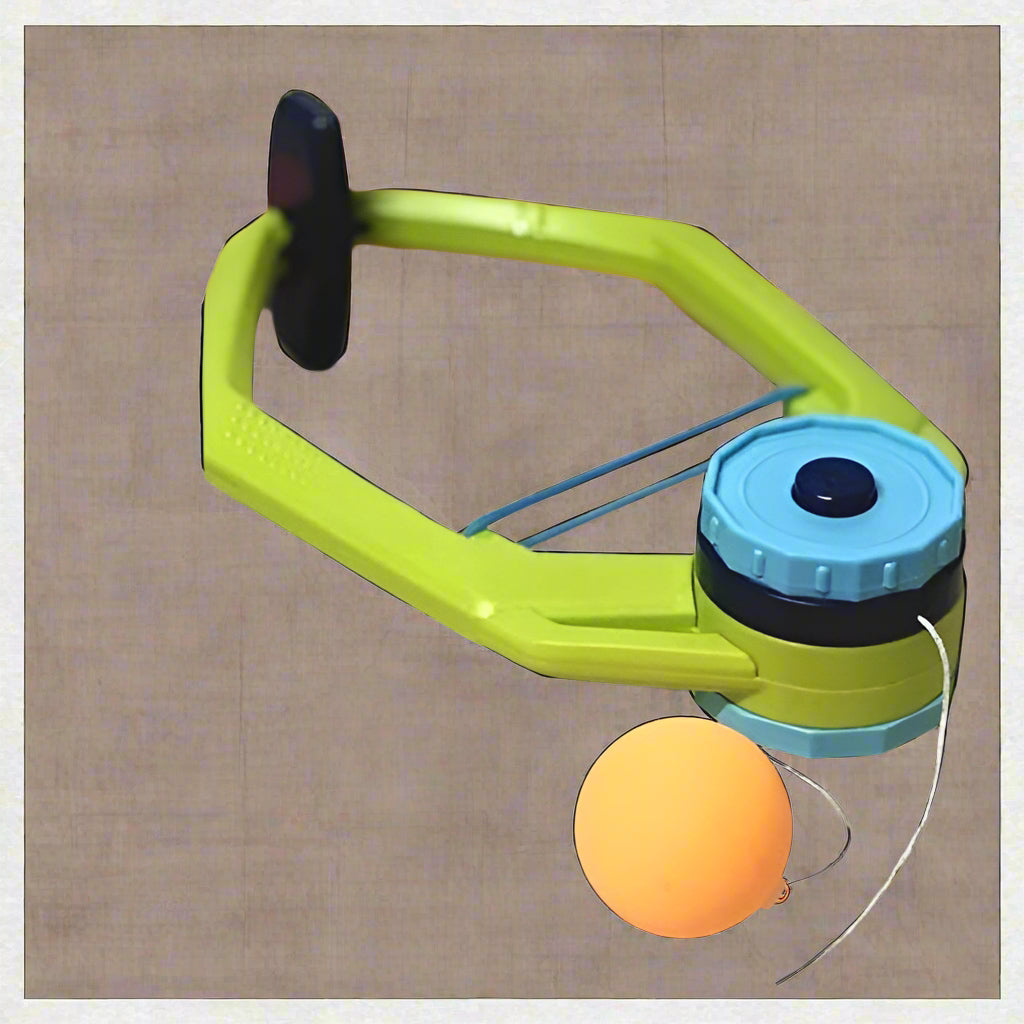 Toys Hanging Table Tennis Self Training Indoor Gaming 2 Racket & 3 Practice Ball Portable KidzlyKids