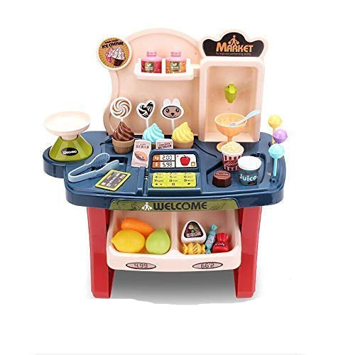Small Size Supermarket with Sound Effects for Girls & Boys KidzlyKids