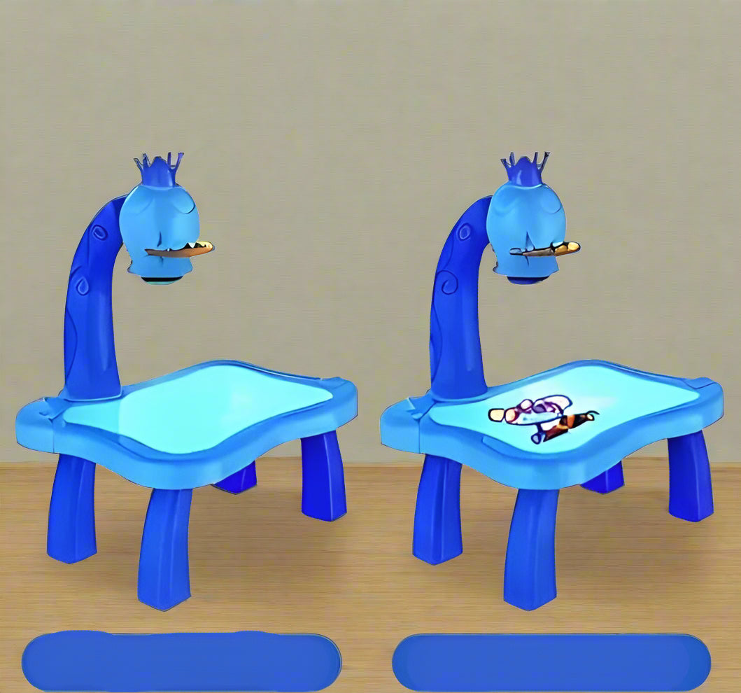 Kids Drawing Projector Table, Tracing Projector With Music KidzlyKids