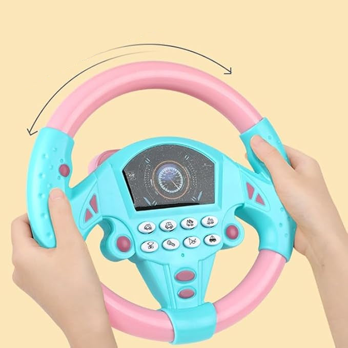 Simulated Steering Wheel Toy KidzlyKids