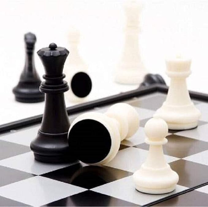 Foldable Chess Board – 10'' Chess Set for Beginners & Learning KidzlyKids