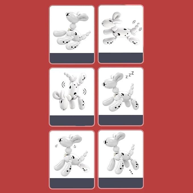 Interactive Balloon Dog Robot – Programmable RC Pet with Touch Response (Multicolor) KidzlyKids