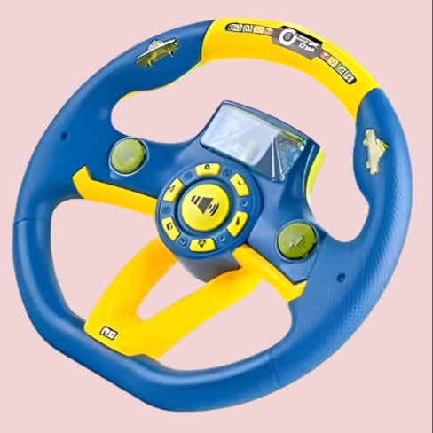 Simulation Driving Steering Wheel Toy Pretend Driving Toy Portable Driving Controller KidzlyKids