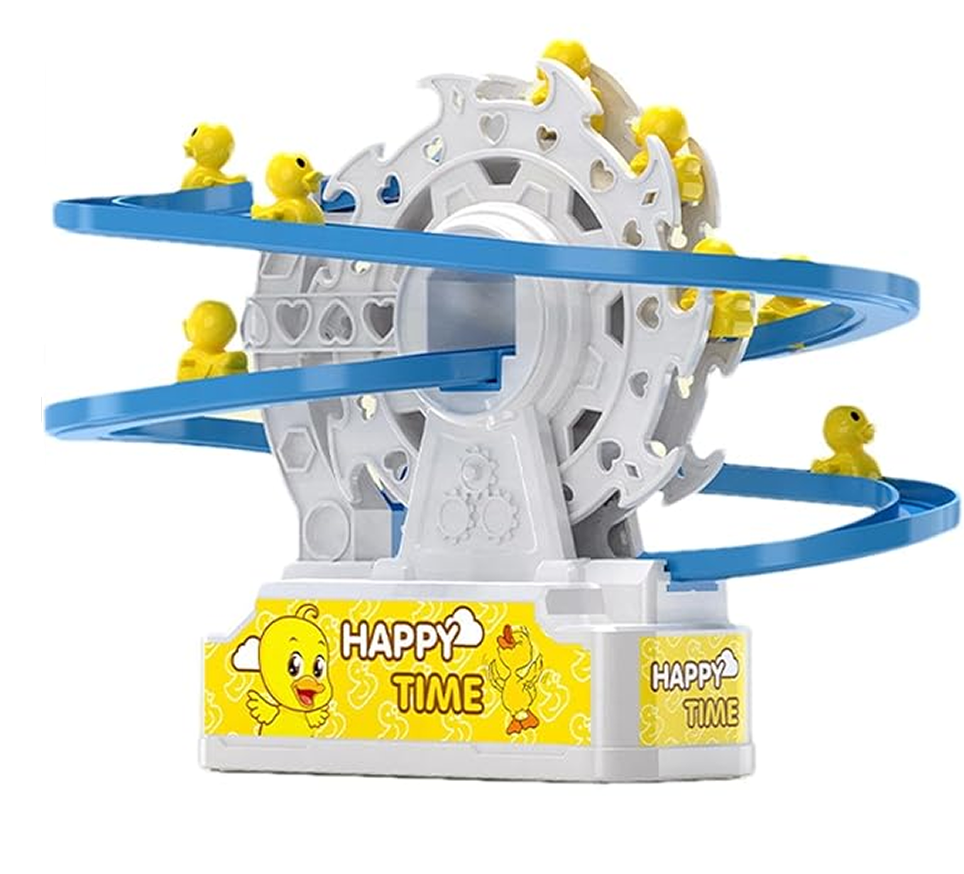 Stair Climbing Duck Toy with Music & Lights KidzlyKids