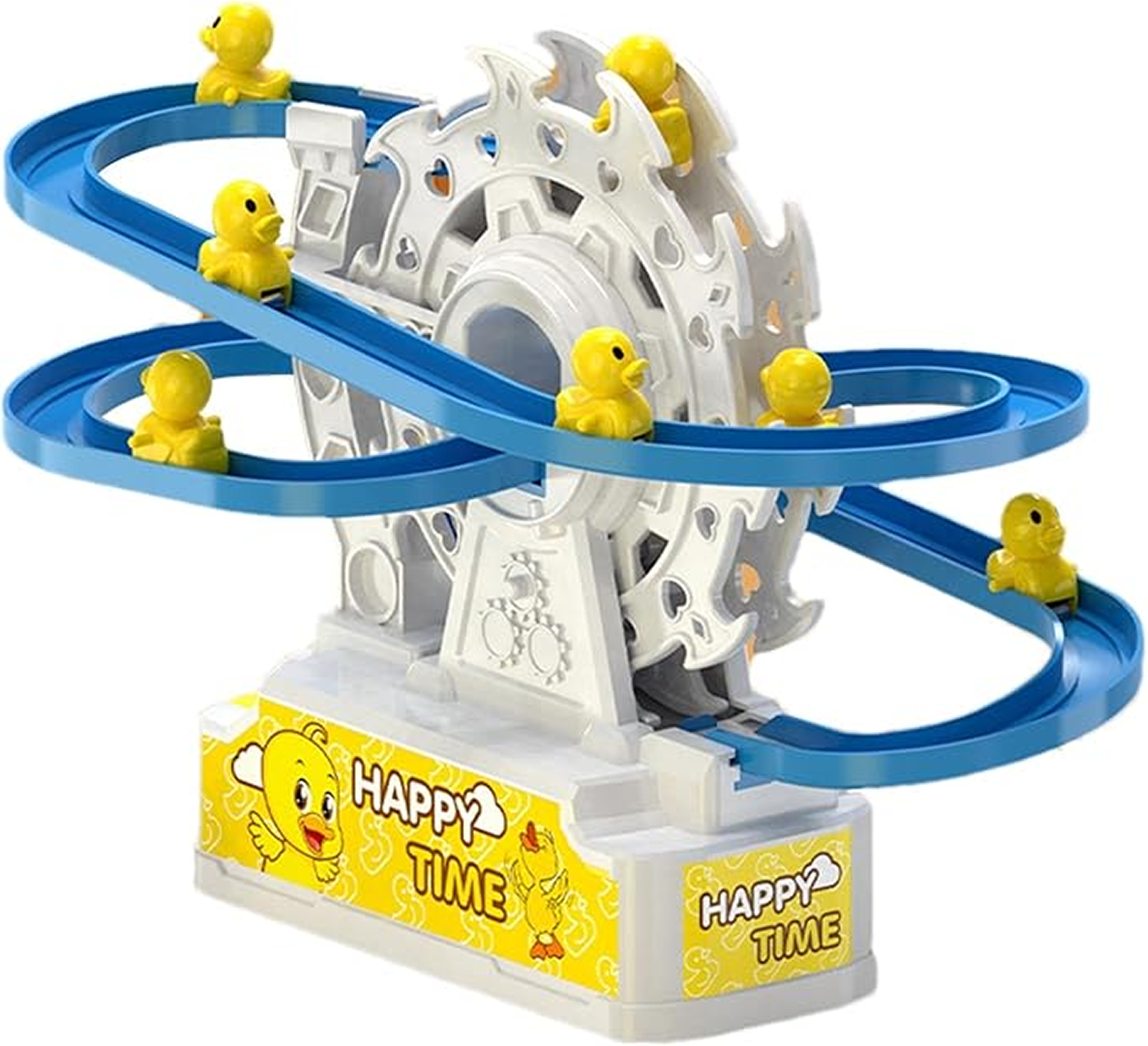 Stair Climbing Duck Toy with Music & Lights KidzlyKids