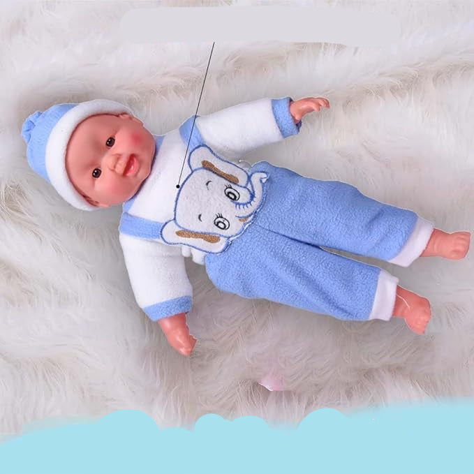 Happy Baby Laughing Musical Boy Doll KidzlyKids