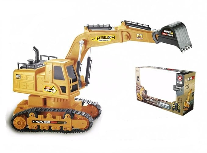 Remote Control JCB Truck Toy – Construction Vehicle for Kids, Boys & Girls KidzlyKids