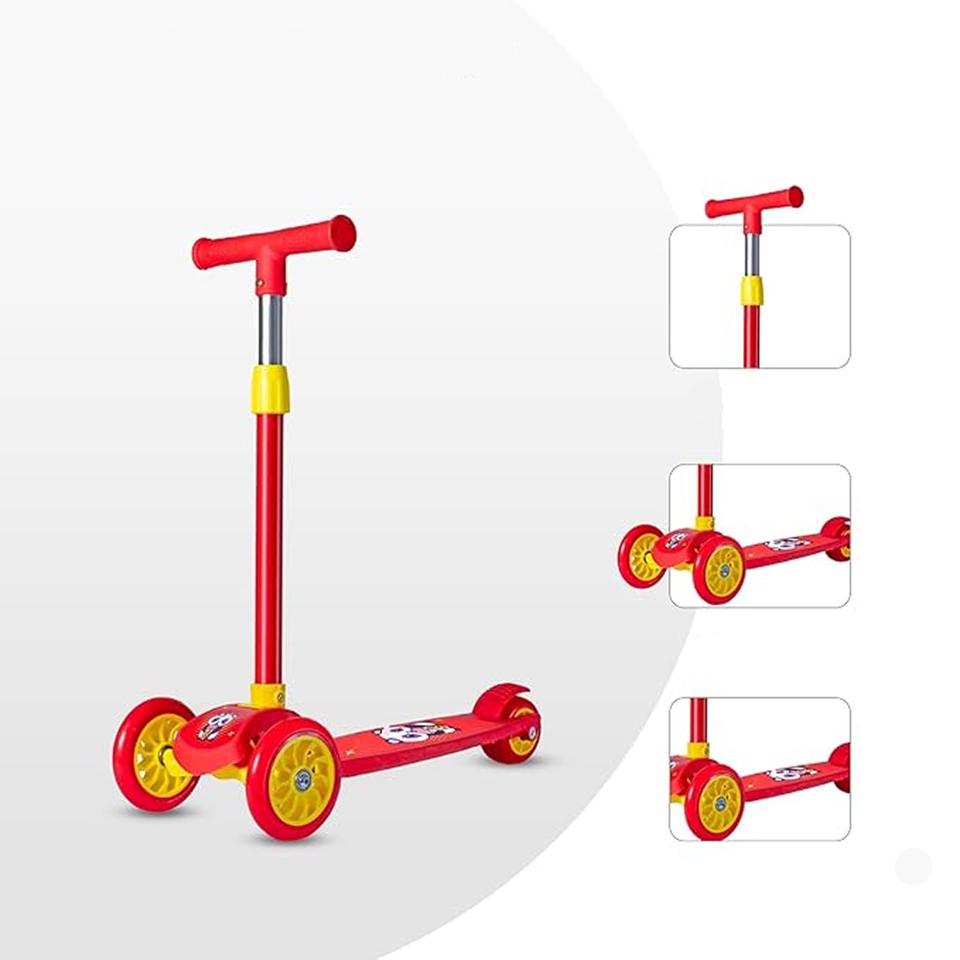 KS03 Kids Kick Scooter – Red KidzlyKids