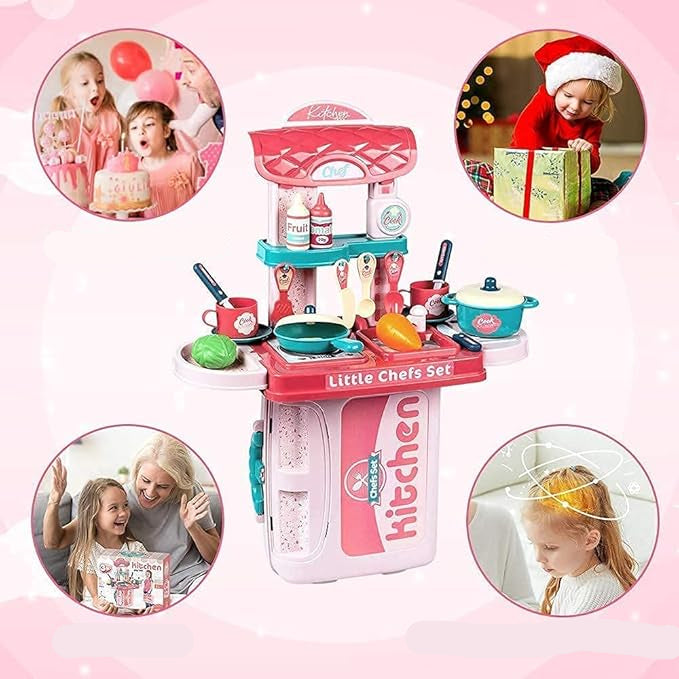 KITCHEN SET 3 IN 1 KidzlyKids