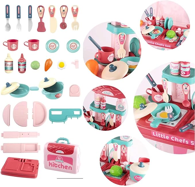 KITCHEN SET 3 IN 1 KidzlyKids