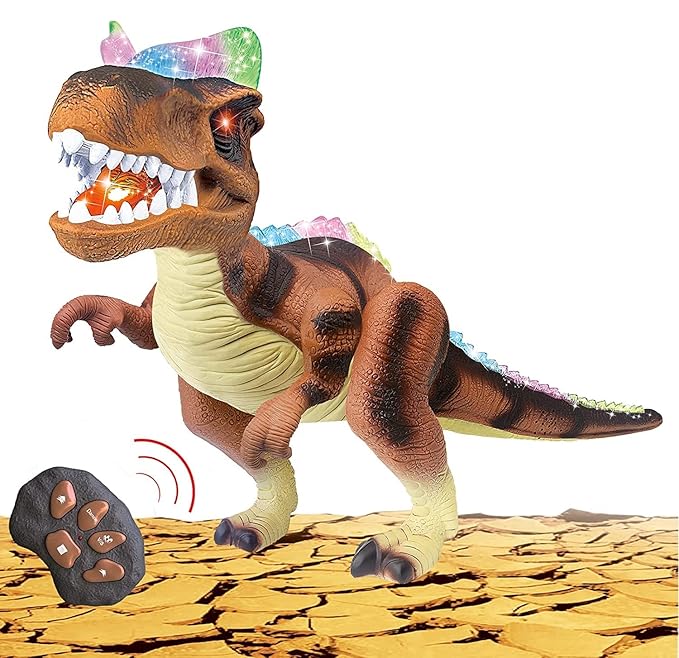 RC Walking Dinosaur Toy KidzlyKids