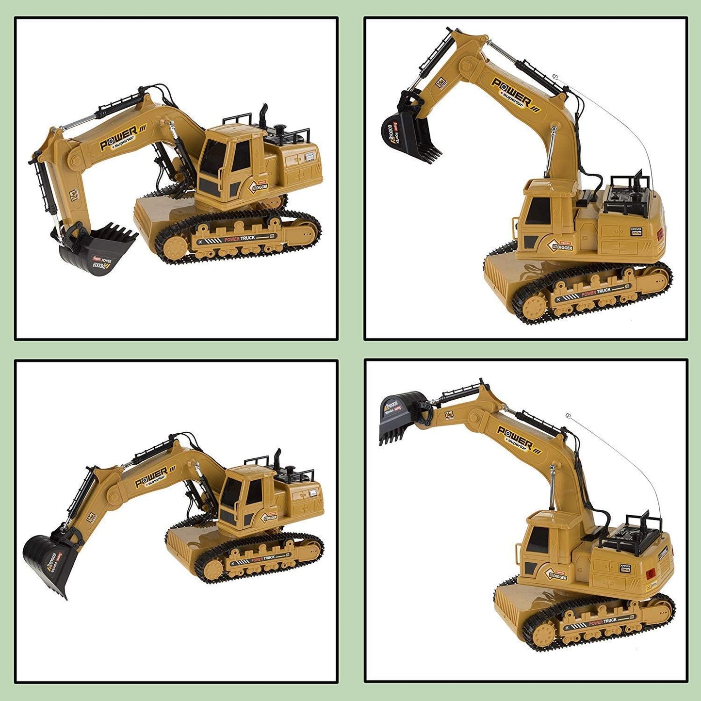 Remote Control JCB Truck Toy – Construction Vehicle for Kids, Boys & Girls KidzlyKids