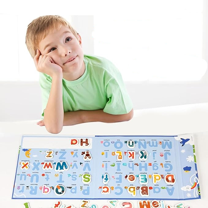Magnetic Alphabet Letters Set | 78-Piece Educational Toy KidzlyKids