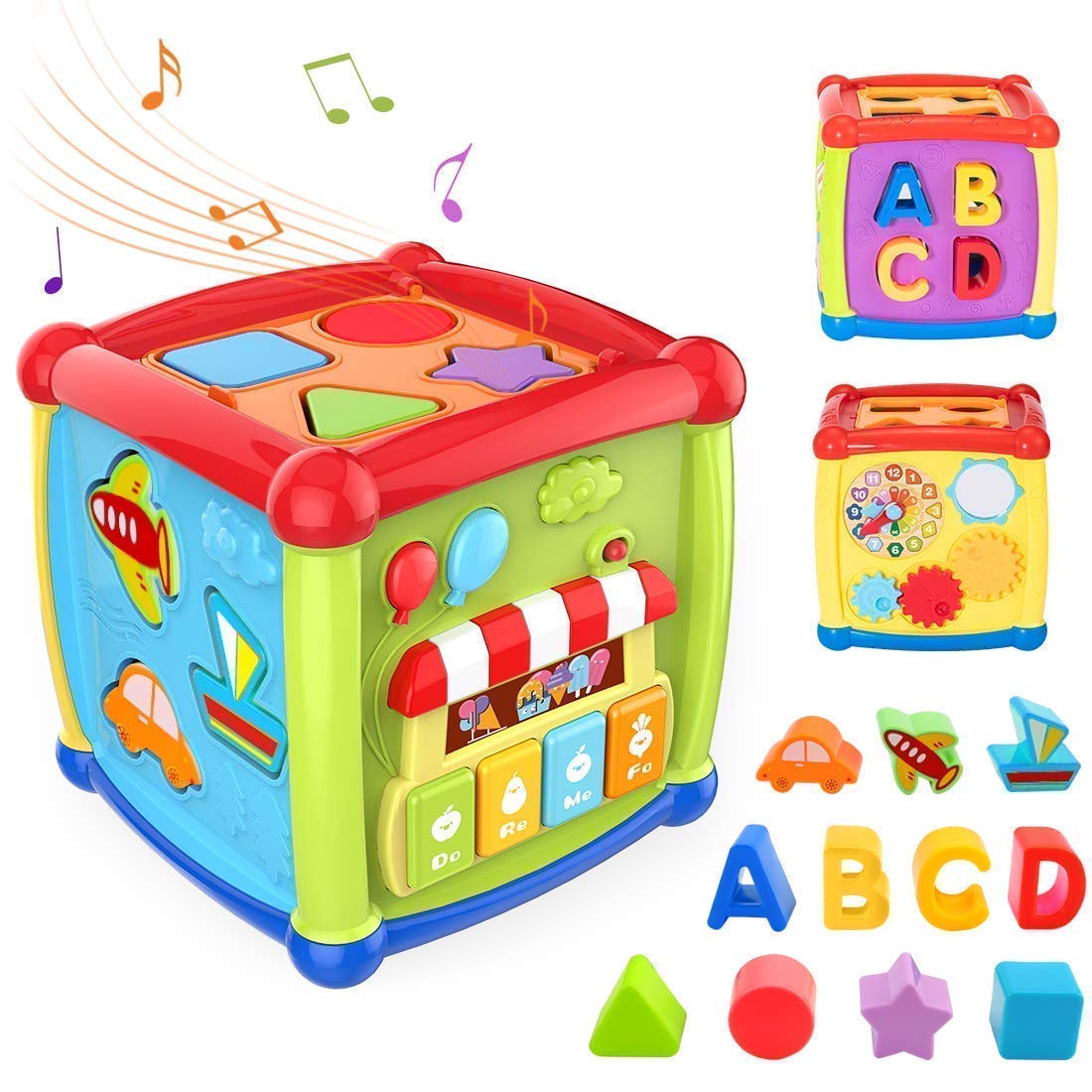 Learning Activity Cube – Multi-Functional Educational Toy for Toddlers KidzlyKids