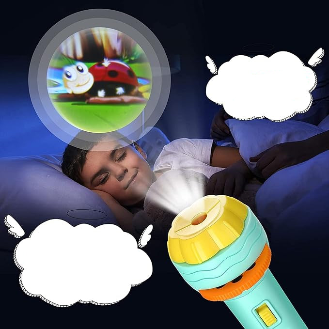 Mini Slide Projector Flashlight Torch KidzlyKids