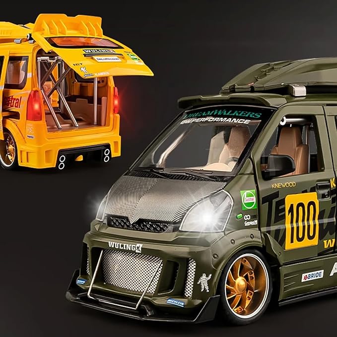 1:24 Wulling Sports Van Diecast Toy - KidzlyKids