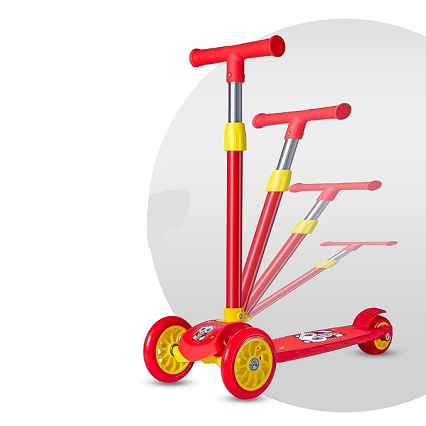 KS03 Kids Kick Scooter – Red KidzlyKids