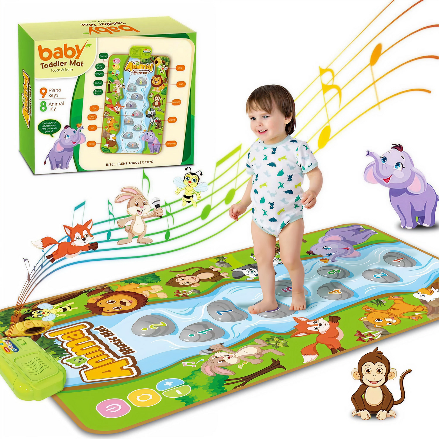 Baby Music Mat – Dance & Sound Toy KidzlyKids