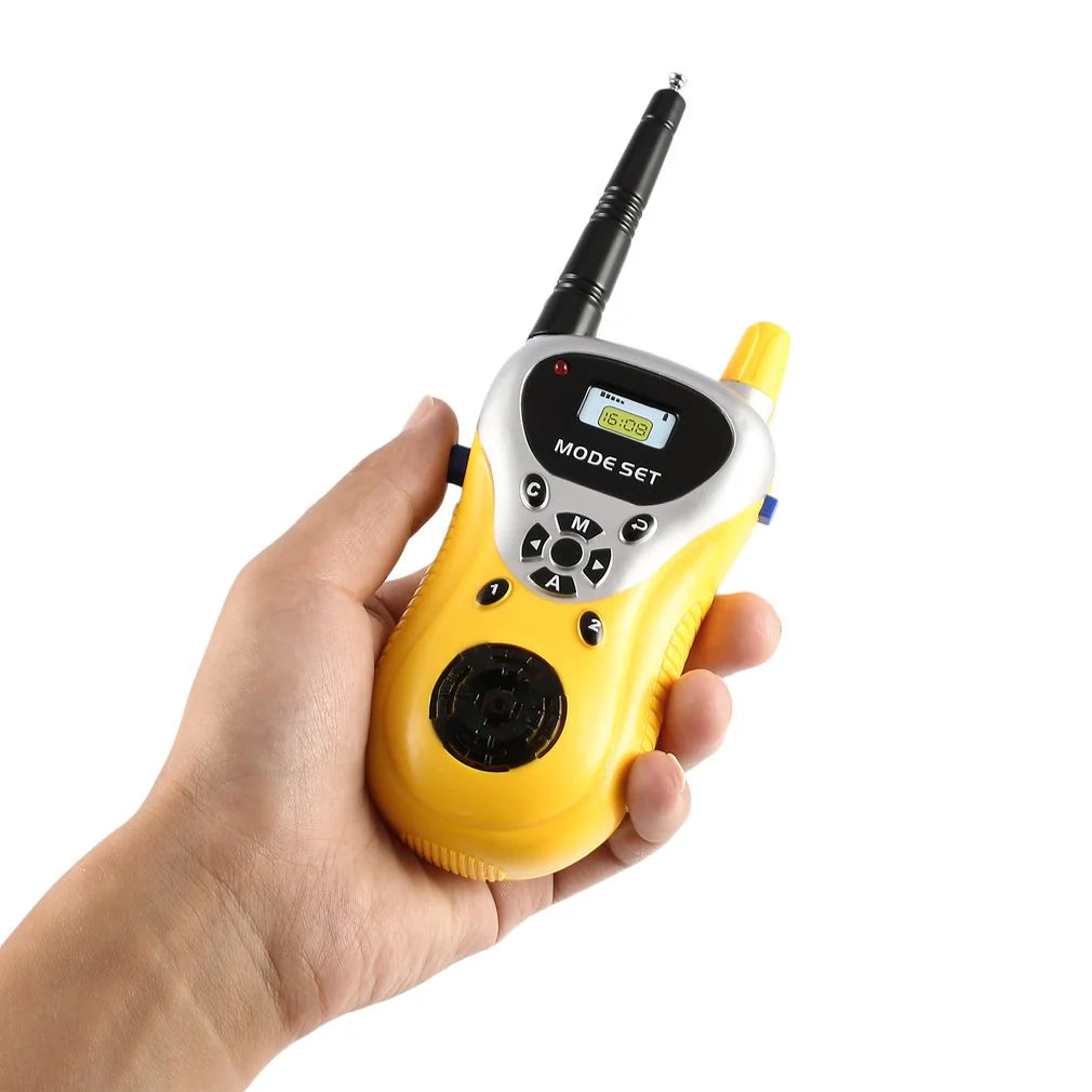 Professional Intercom Electronic Walkie Talkie 2pcs Kids Children Radio Portable Two-Way Communicator Mini Handheld Toys KidzlyKids