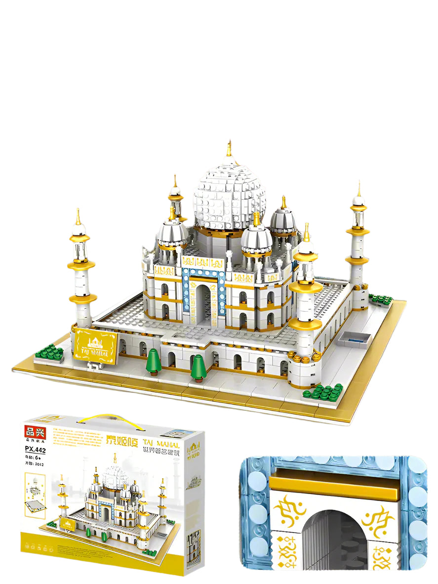 2012-Piece Taj Mahal Building Kit – Architecture Model for Kids & Adults KidzlyKids