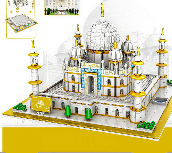 2012-Piece Taj Mahal Building Kit – Architecture Model for Kids & Adults KidzlyKids