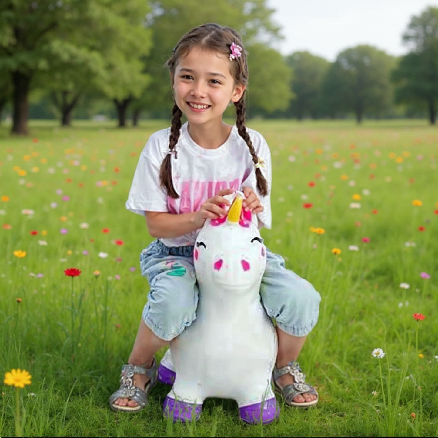 Bouncy Horse Hopper Toy