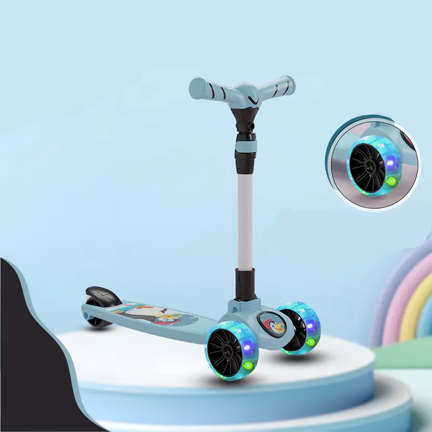 Penguin Three Wheel Kids Scooter Spartan