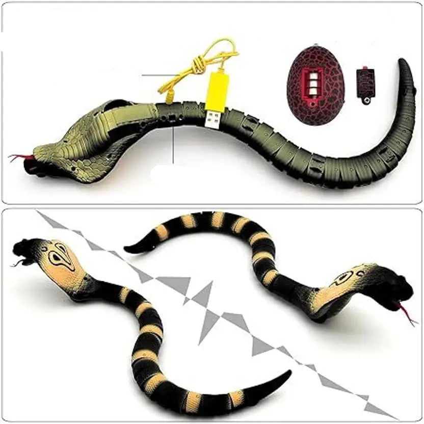 Realistic Remote Control Snake Cobra Animal Toy KidzlyKids