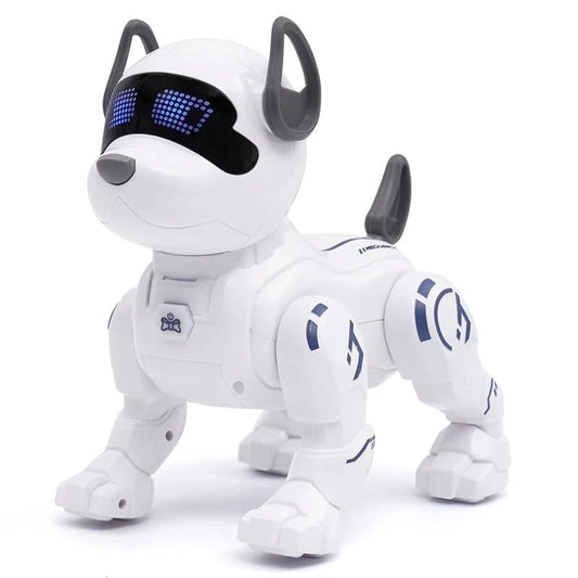 Interactive RC Robot Dog – Smart, Programmable Toy with Sound & LED Eyes KidzlyKids