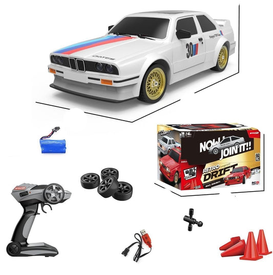 RC Drift Car – 30KM/H High-Speed 4WD with LED Lights & Battery (Multi color) KidzlyKids