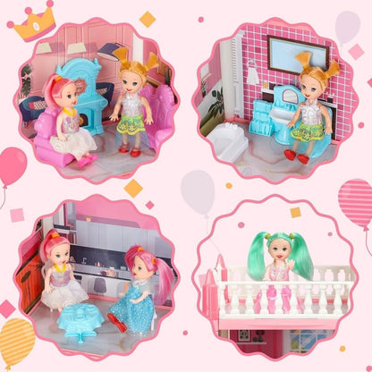 Barbie Dollhouse – 2-Story Playhouse with Dolls, Furniture & Accessories for Girls (Ages 3–8) KidzlyKids