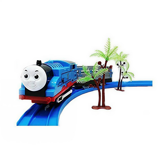 Engineering Track Train Set – Educational Construction Parking Lot Toy for Kids KidzlyKids