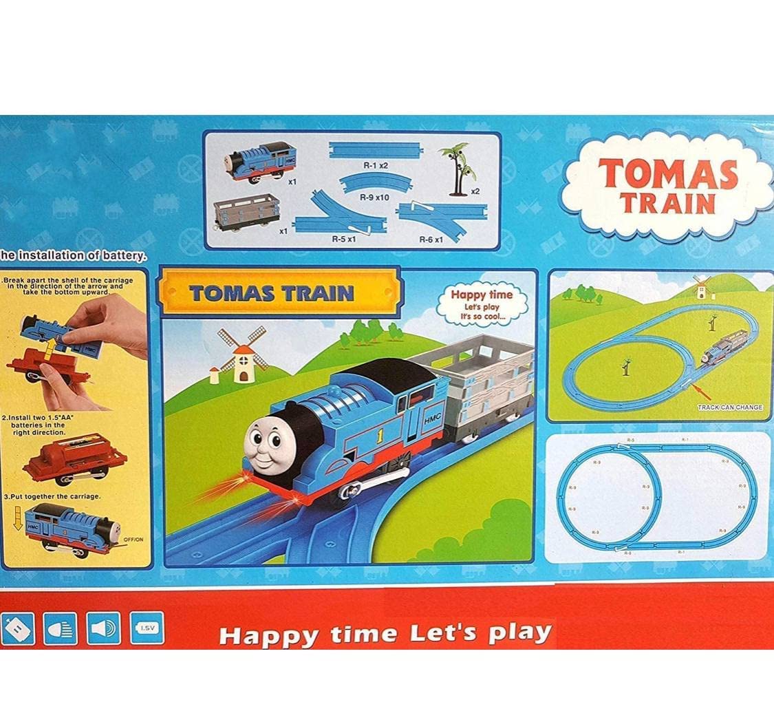 Engineering Track Train Set – Educational Construction Parking Lot Toy for Kids KidzlyKids