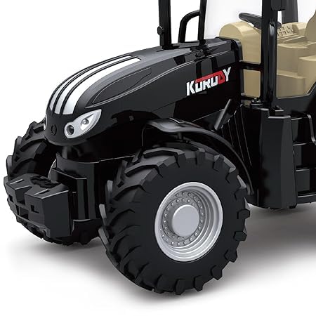 Diecast Farm Tractor Toy – Friction-Powered with Lights & Sounds KidzlyKids