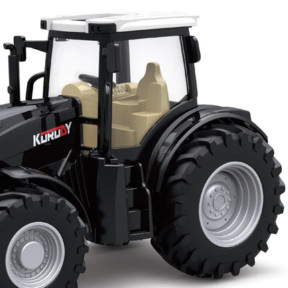 Diecast Farm Tractor Toy – Friction-Powered with Lights & Sounds KidzlyKids