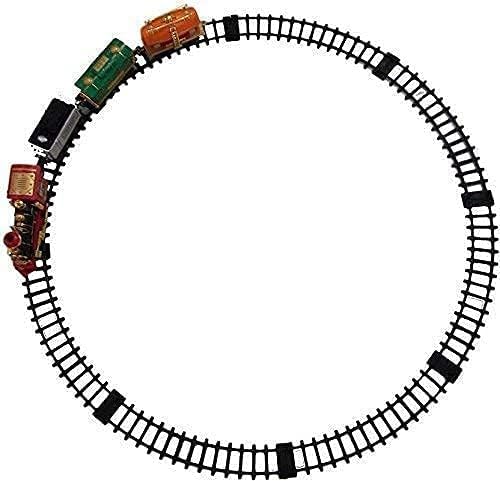 Classic Battery-Operated Toy Train Set – Track, Smoke, Light & Sound for Kids (Vintage Style) KidzlyKids