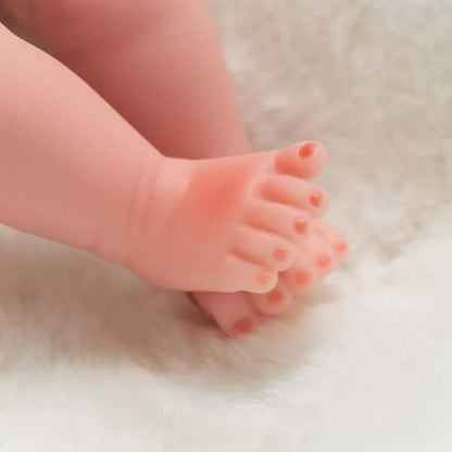 10 inch Baby Doll That Look Real, 3 D Eyes Born Baby Doll, KidzlyKids
