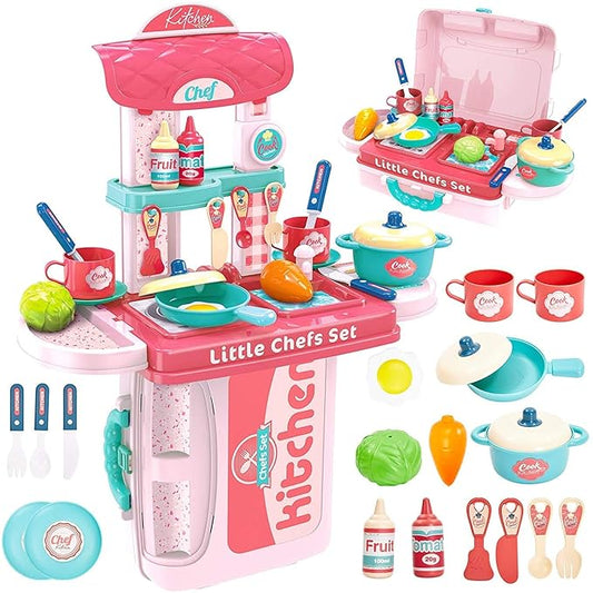 KITCHEN SET 3 IN 1 KidzlyKids