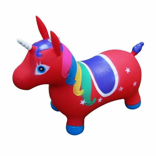 20 inches Large Size Inflatable Jumping & Riding Bouncing Unicorn KidzlyKids
