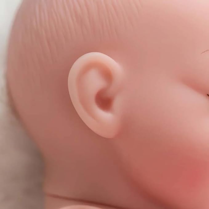 10 inch Baby Doll That Look Real, 3 D Eyes Born Baby Doll, KidzlyKids