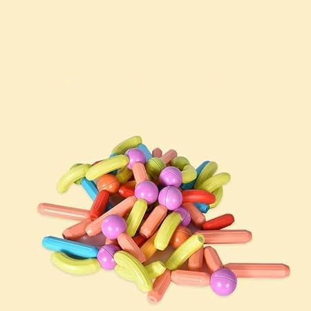 42-Piece Magnetic Building Set – Colorful Sticks & Balls for Kids KidzlyKids