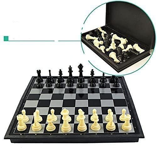 Foldable Chess Board – 10'' Chess Set for Beginners & Learning KidzlyKids